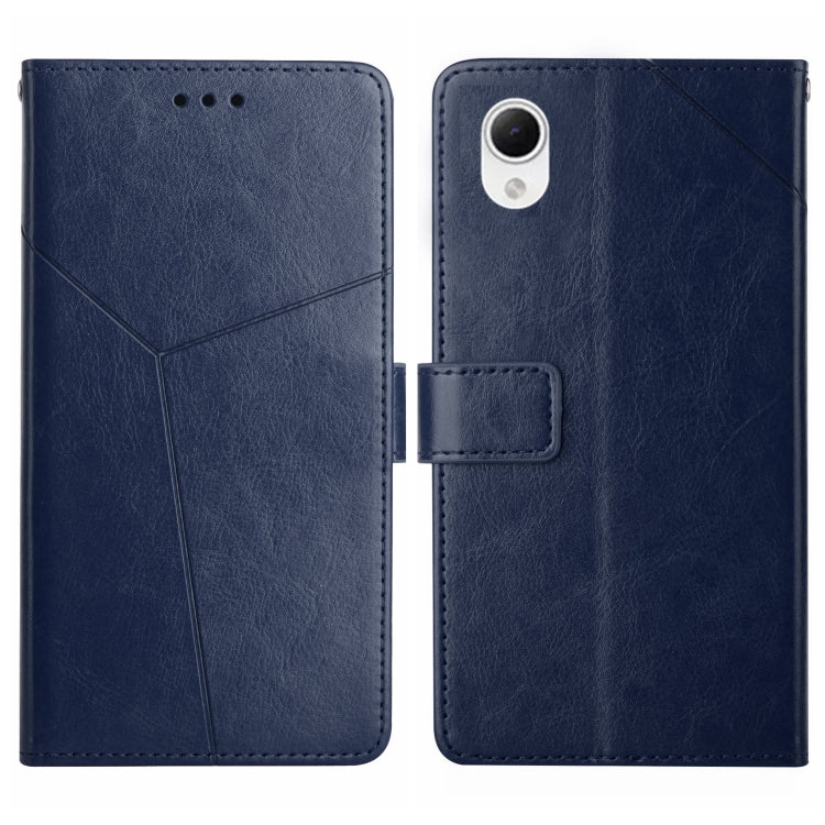 HT01 Y-shaped Pattern Flip Leather Phone Case, For Samsung Galaxy A04 4G, For Samsung Galaxy A04s, For Samsung Galaxy A23 5G JP Version, For Samsung Galaxy A23e/A23s, For Sony Xperia 5 IV, For vivo X80 Lite/V25 5G