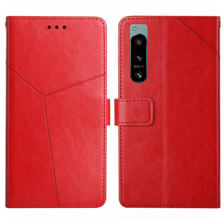 HT01 Y-shaped Pattern Flip Leather Phone Case, For Samsung Galaxy A04 4G, For Samsung Galaxy A04s, For Samsung Galaxy A23 5G JP Version, For Samsung Galaxy A23e/A23s, For Sony Xperia 5 IV, For vivo X80 Lite/V25 5G