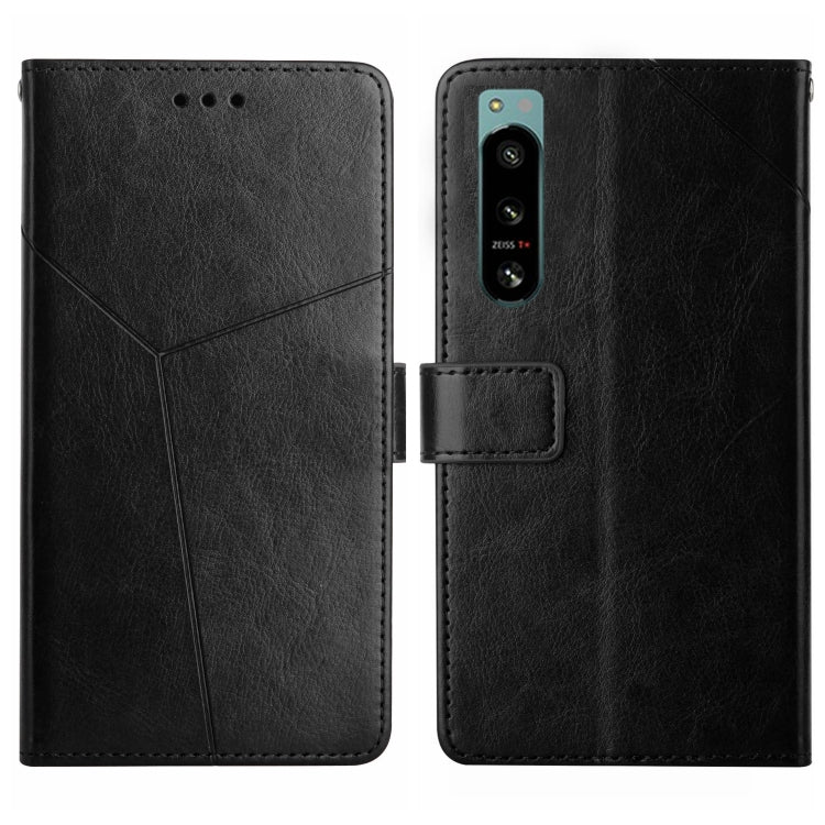 HT01 Y-shaped Pattern Flip Leather Phone Case, For Samsung Galaxy A04 4G, For Samsung Galaxy A04s, For Samsung Galaxy A23 5G JP Version, For Samsung Galaxy A23e/A23s, For Sony Xperia 5 IV, For vivo X80 Lite/V25 5G