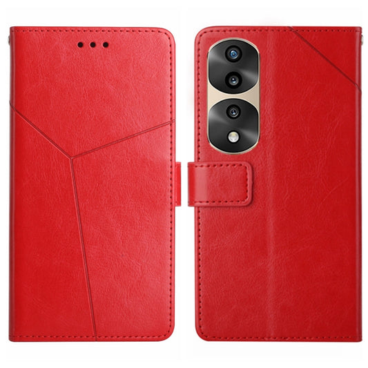 HT01 Y-shaped Pattern Flip Leather Phone Case, For Honor 70 Pro/70 Pro+, For Motorola Edge 30 Ultra/Moto X30 Pro, For Motorola Edge 30 Fusion/Moto S30 Pro