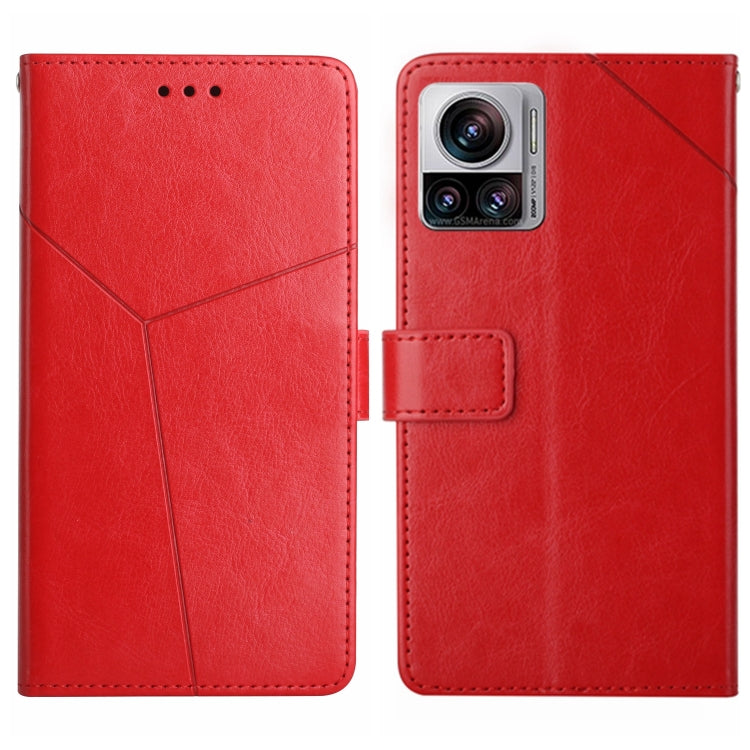 HT01 Y-shaped Pattern Flip Leather Phone Case