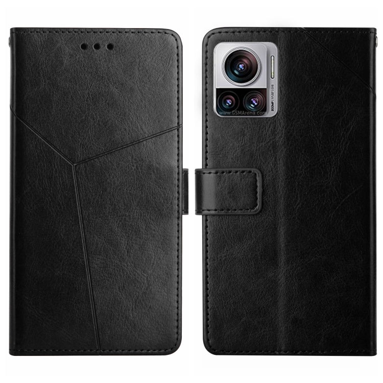 HT01 Y-shaped Pattern Flip Leather Phone Case, For Honor 70 Pro/70 Pro+, For Motorola Edge 30 Ultra/Moto X30 Pro, For Motorola Edge 30 Fusion/Moto S30 Pro