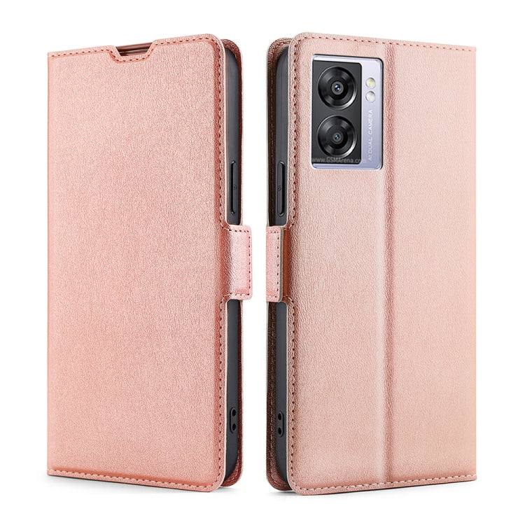 Ultra-thin Voltage Side Buckle Leather Phone Case