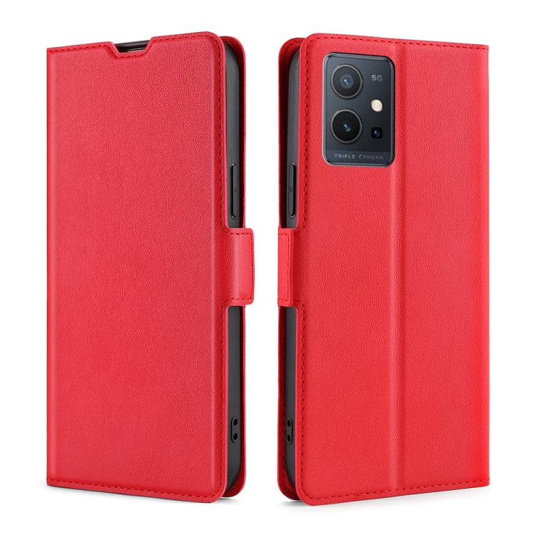 Ultra-thin Voltage Side Buckle Leather Phone Case