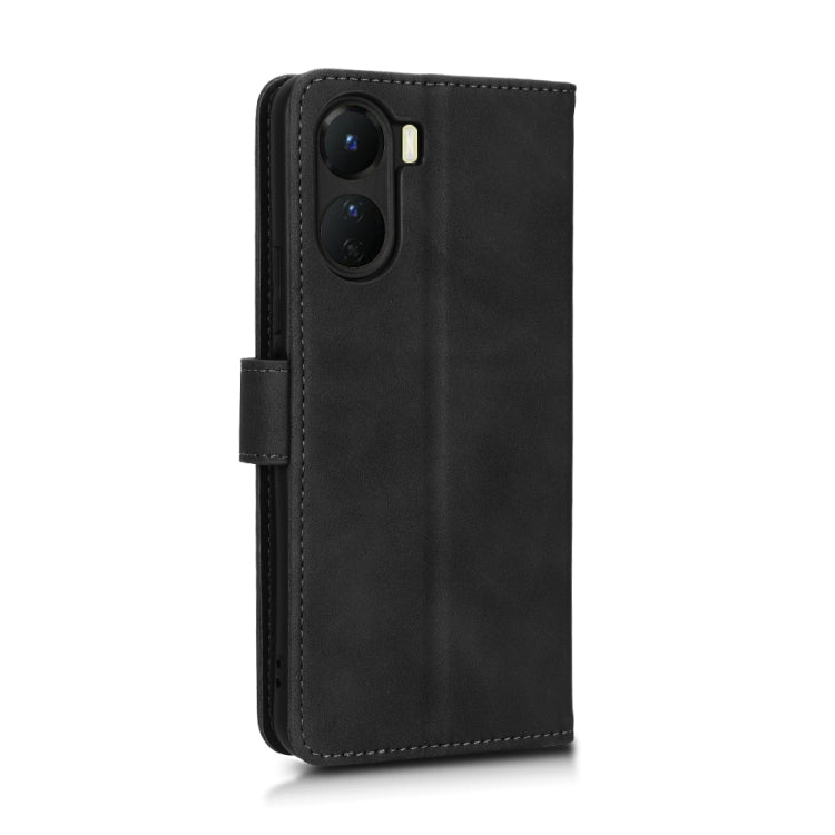 Skin Feel Magnetic Flip Leather Phone Case