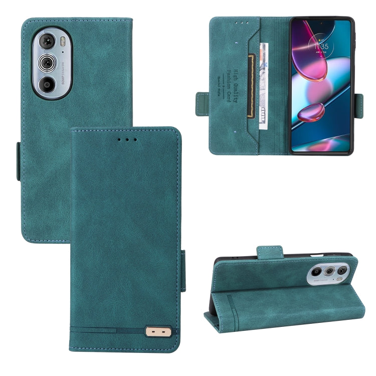 Magnetic Clasp Leather Phone Case, For vivo Y22s / Y35, For Motorola Edge X30 / Edge 30 Pro / Edge+ 2022, For Sharp Aquos Sense 7