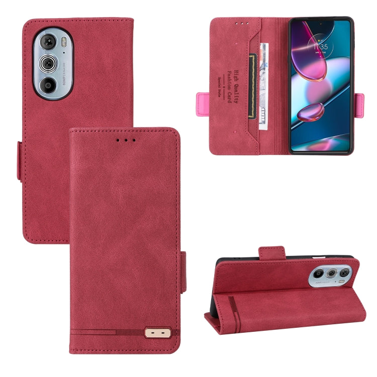 Magnetic Clasp Leather Phone Case, For vivo Y22s / Y35, For Motorola Edge X30 / Edge 30 Pro / Edge+ 2022, For Sharp Aquos Sense 7