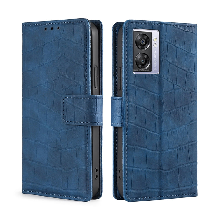 Skin Feel Crocodile Magnetic Clasp Leather Phone Case, For OPPO A57s 4G / A57e 4G, For OPPO K10 5G Global, For vivo Y52t, For OnePlus Nord N20 SE 4G