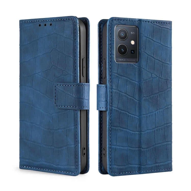 Skin Feel Crocodile Magnetic Clasp Leather Phone Case, For OPPO A57s 4G / A57e 4G, For OPPO K10 5G Global, For vivo Y52t, For OnePlus Nord N20 SE 4G