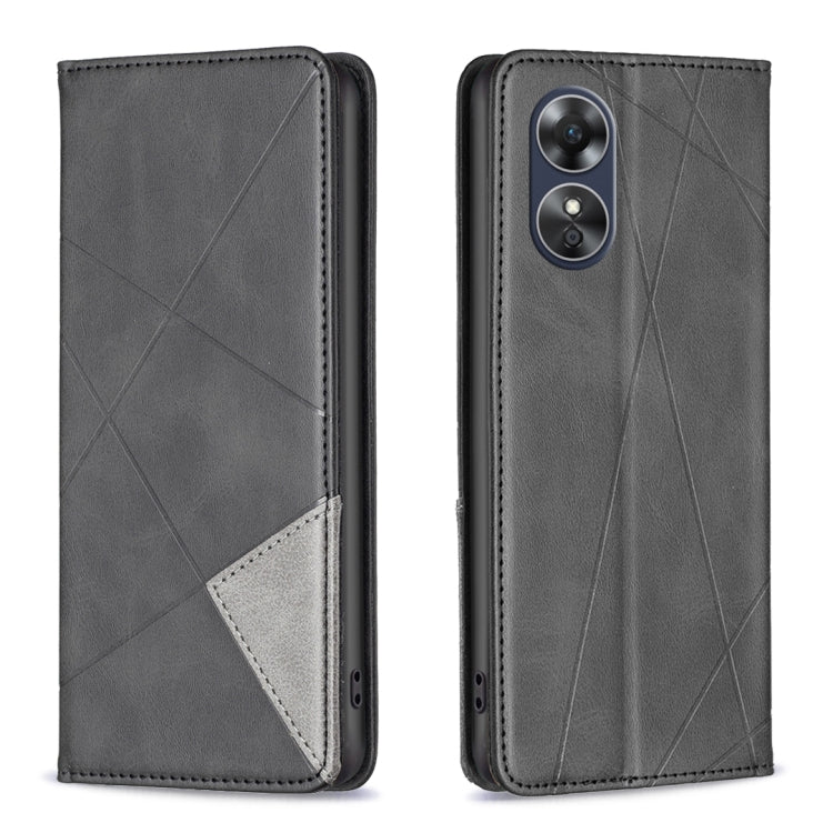 Prismatic Invisible Magnetic Leather Phone Case, For OPPO A17, For Samsung Galaxy A14 5G, For Samsung Galaxy S23+ 5G, For Samsung Galaxy S23 Ultra 5G, For Samsung Galaxy S23 5G