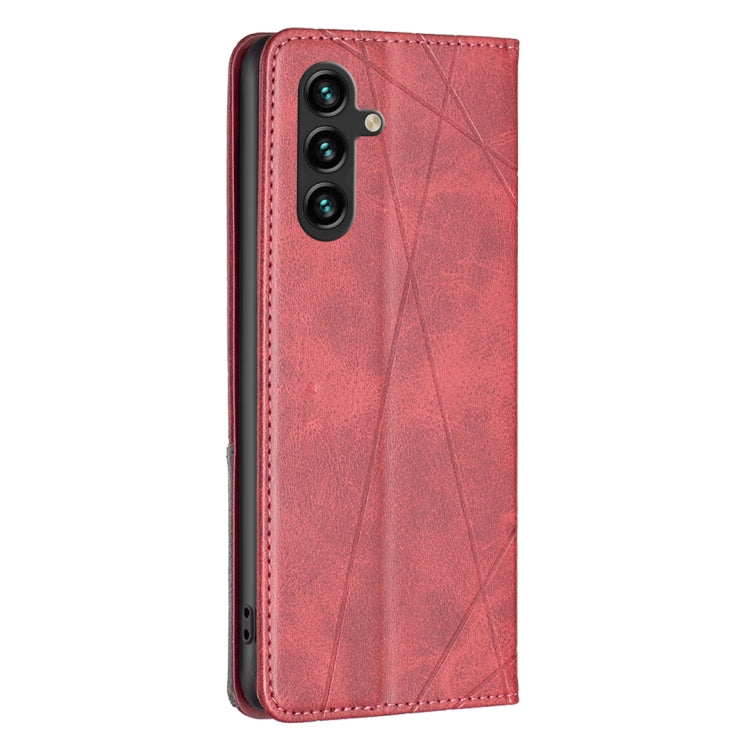 Prismatic Invisible Magnetic Leather Phone Case, For Samsung Galaxy A14 5G, For Samsung Galaxy S23+ 5G, For Samsung Galaxy S23 Ultra 5G, For Samsung Galaxy S23 5G