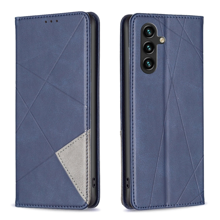 Prismatic Invisible Magnetic Leather Phone Case, For OPPO A17, For Samsung Galaxy A14 5G, For Samsung Galaxy S23+ 5G, For Samsung Galaxy S23 Ultra 5G, For Samsung Galaxy S23 5G