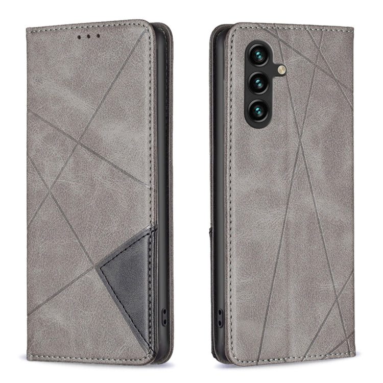 Prismatic Invisible Magnetic Leather Phone Case, For Samsung Galaxy A14 5G, For Samsung Galaxy S23+ 5G, For Samsung Galaxy S23 Ultra 5G, For Samsung Galaxy S23 5G