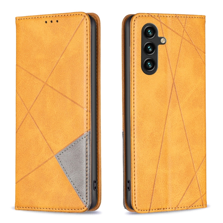 Prismatic Invisible Magnetic Leather Phone Case, For OPPO A17, For Samsung Galaxy A14 5G, For Samsung Galaxy S23+ 5G, For Samsung Galaxy S23 Ultra 5G, For Samsung Galaxy S23 5G