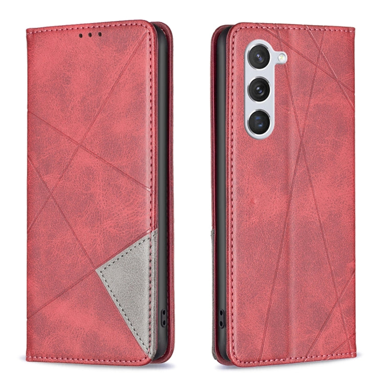 Prismatic Invisible Magnetic Leather Phone Case, For OPPO A17, For Samsung Galaxy A14 5G, For Samsung Galaxy S23+ 5G, For Samsung Galaxy S23 Ultra 5G, For Samsung Galaxy S23 5G