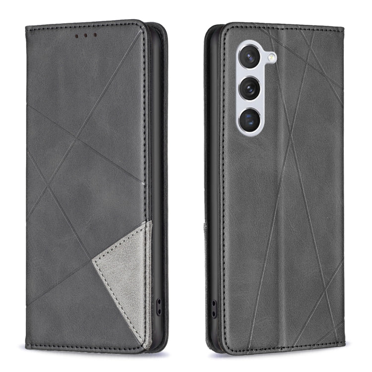 Prismatic Invisible Magnetic Leather Phone Case, For Samsung Galaxy A14 5G, For Samsung Galaxy S23+ 5G, For Samsung Galaxy S23 Ultra 5G, For Samsung Galaxy S23 5G