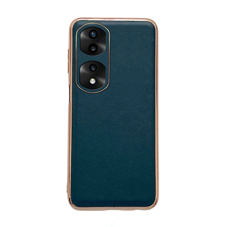 Genuine Leather Xiaoya Series Nano Plating Phone Case, For Hono 70, For Honor 70 Pro, For Huawei nova 10, For Huawei nova 10 Pro, For vivo S15 5G, For vivo S15 Pro 5G