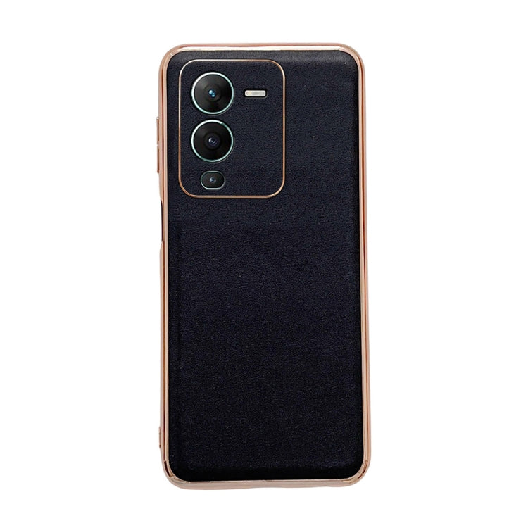 Genuine Leather Xiaoya Series Nano Plating Phone Case, For Hono 70, For Honor 70 Pro, For Huawei nova 10, For Huawei nova 10 Pro, For vivo S15 5G, For vivo S15 Pro 5G