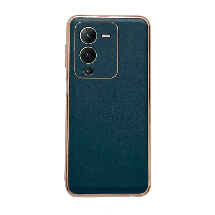 Genuine Leather Xiaoya Series Nano Plating Phone Case, For Hono 70, For Honor 70 Pro, For Huawei nova 10, For Huawei nova 10 Pro, For vivo S15 5G, For vivo S15 Pro 5G