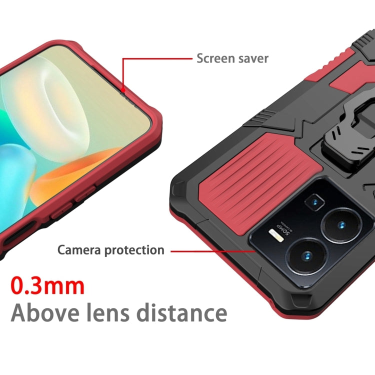 Armor Warrior Shockproof PC + TPU Phone Case, For vivo Y35, For Xiaomi Redmi A1, For Samsung Galaxy A04, For Infinix Note 12 G96