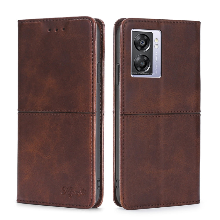 Cow Texture Magnetic Leather Phone Case