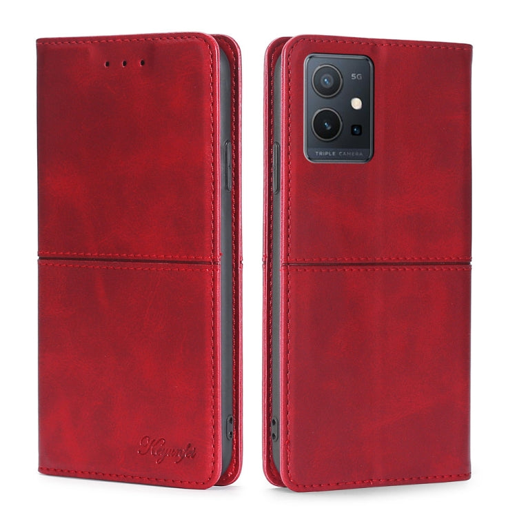 Cow Texture Magnetic Leather Phone Case