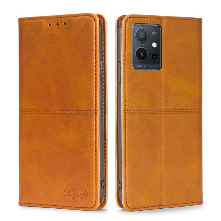 Cow Texture Magnetic Leather Phone Case