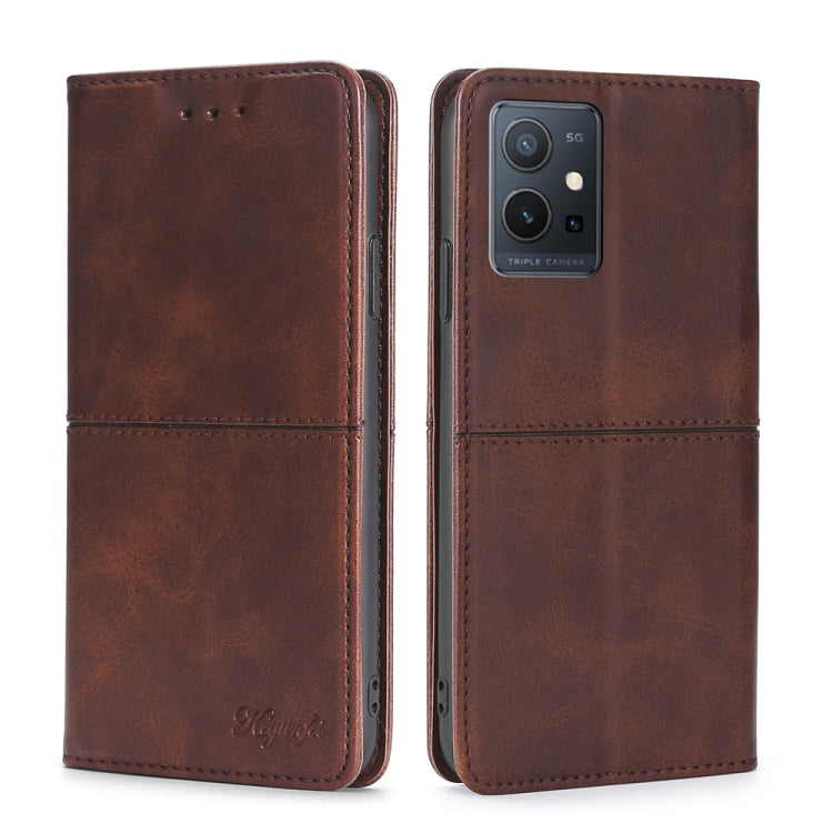 Cow Texture Magnetic Leather Phone Case