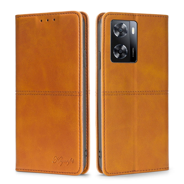 Cow Texture Magnetic Leather Phone Case