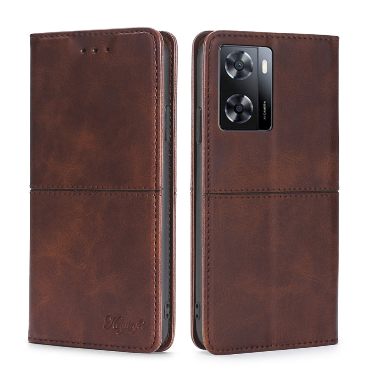 Cow Texture Magnetic Leather Phone Case