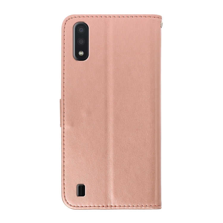 Horizontal Rhinestone Butterfly Embossed Leather Case with Card Slot &amp; Wallet &amp; Holder, For Galaxy A01, For OPPO A11, For Galaxy A21, For Galaxy A41, For Huawei P40, For Huawei P40 Pro