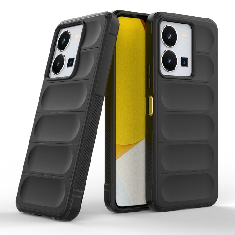 Magic Shield TPU + Flannel Phone Case, For vivo Y35 4G Global