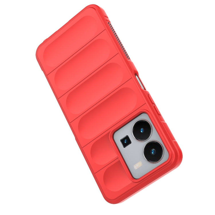 Magic Shield TPU + Flannel Phone Case, For vivo Y35 4G Global