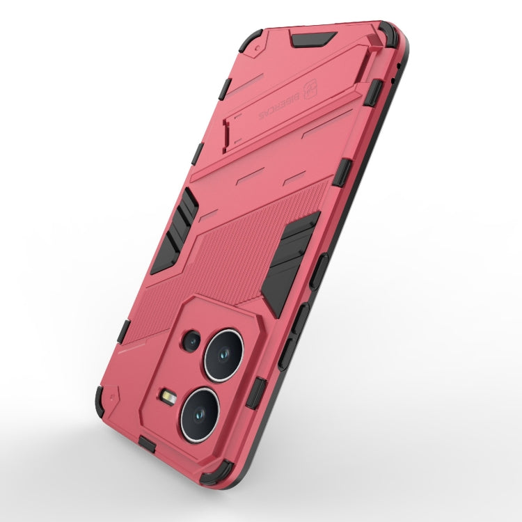 PC + TPU Shockproof Phone Case with Invisible Holder, For vivo V25 5G Global, For vivo Y35 4G Global