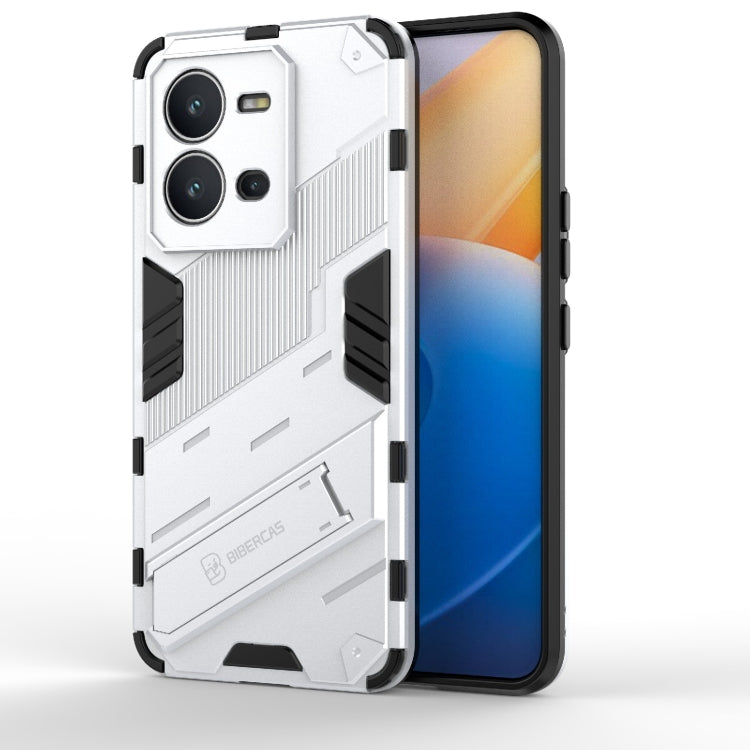 PC + TPU Shockproof Phone Case with Invisible Holder, For vivo V25 5G Global, For vivo Y35 4G Global