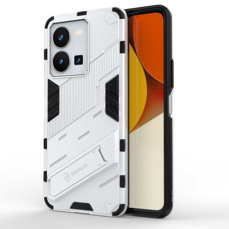 PC + TPU Shockproof Phone Case with Invisible Holder, For vivo V25 5G Global, For vivo Y35 4G Global