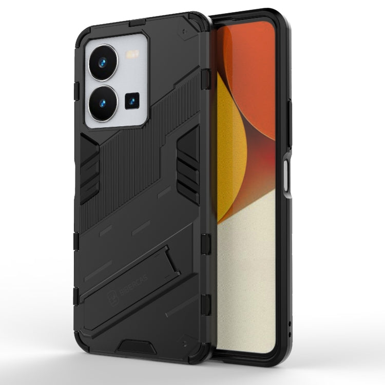 PC + TPU Shockproof Phone Case with Invisible Holder, For vivo V25 5G Global, For vivo Y35 4G Global