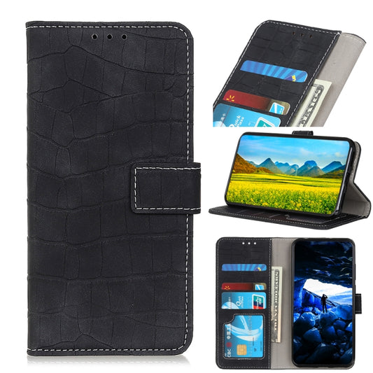 Crocodile Texture Horizontal Flip Leather Case with Holder &amp; Card Slots &amp; Photo Frame &amp; Wallet, For Huawei Honor 30, For Huawei Honor 30 Pro / 30 Pro+, For Galaxy A21s, For OPPO A52/A72/A92