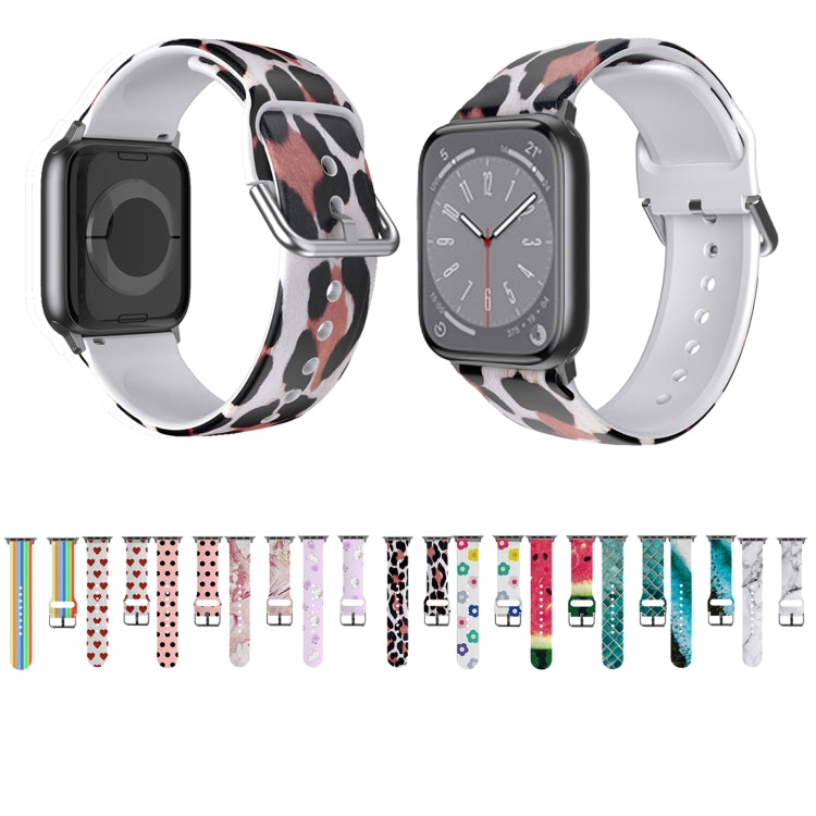 Breathable TPU Watch Band For Apple Watch, Ultra 49mm / Series 8&7 45mm / SE 2&6&SE&5&4 44mm / 3&2&1 42mm, Series 8&7 41mm / SE 2&6&SE&5&4 40mm / 3&2&1 38mm