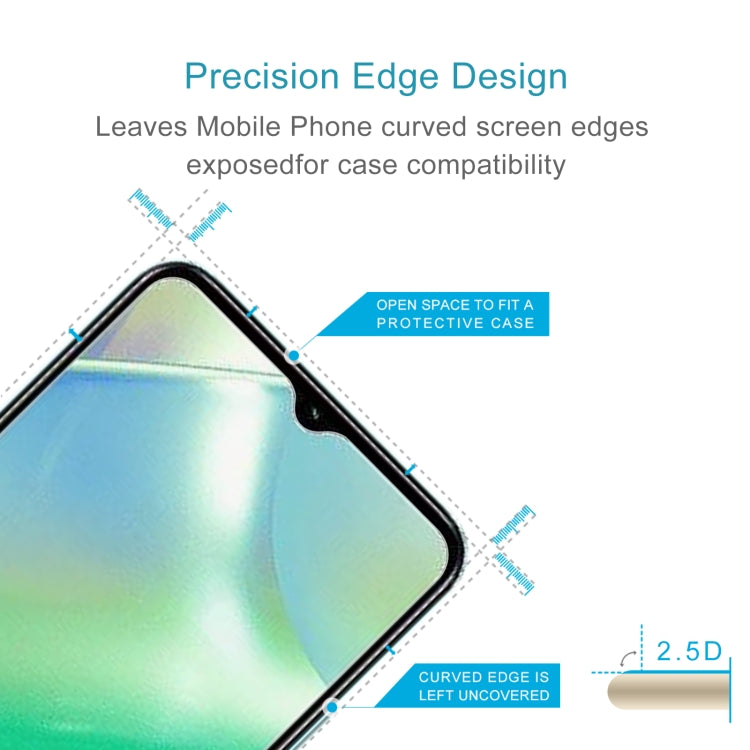 0.26mm 9H 2.5D Tempered Glass Film, For Realme 10 (1 PC), For Realme 10 5G (1 PC)