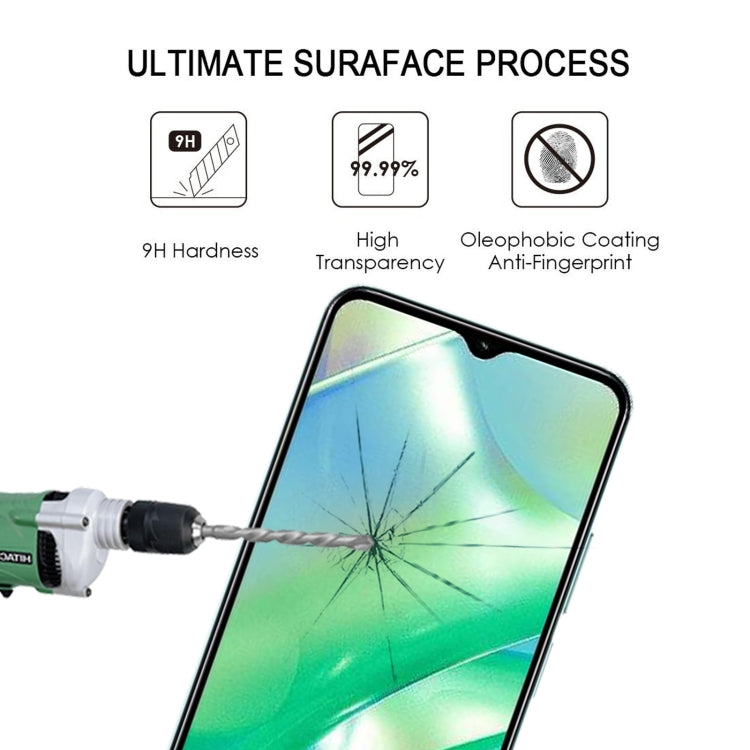 Full Glue Full Cover Screen Protector Tempered Glass Film, For Realme 10 (1 PC), For Realme 10 5G (1 PC)