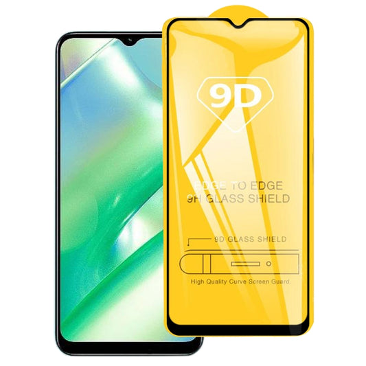 9D Full Glue Full Screen Tempered Glass Film, For Realme 10(1 PC), For Realme 10 5G(1 PC)