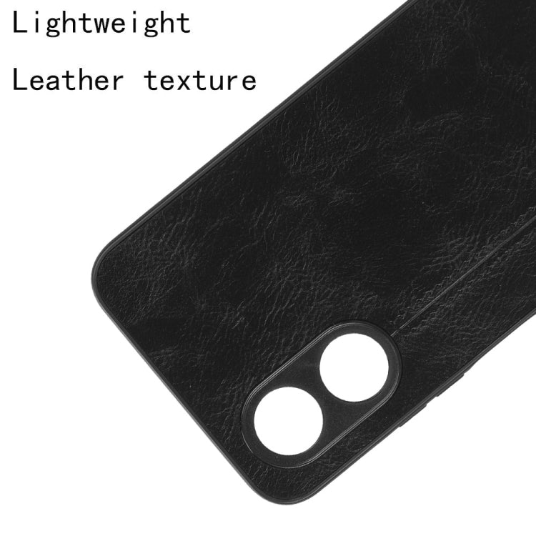 Sewing Cow Pattern Skin PC + PU + TPU Phone Case, For OPPO A17, For Honor X8 5G/X6 5G/Play6C, For Samsung Galaxy A04 4G, For Xiaomi Poco M4 5G, For Xiaomi Poco M5 4G