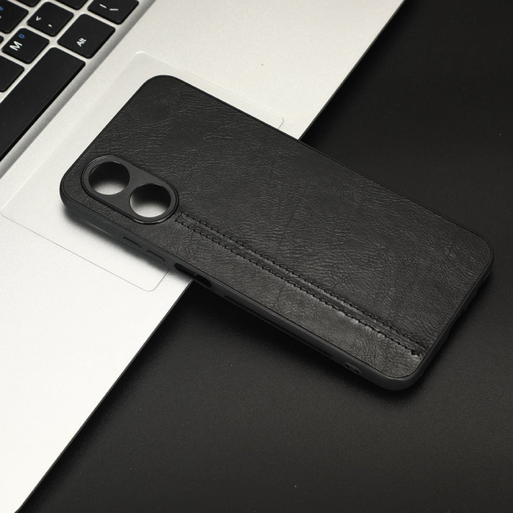 Sewing Cow Pattern Skin PC + PU + TPU Phone Case, For OPPO A17, For Honor X8 5G/X6 5G/Play6C, For Samsung Galaxy A04 4G, For Xiaomi Poco M4 5G, For Xiaomi Poco M5 4G