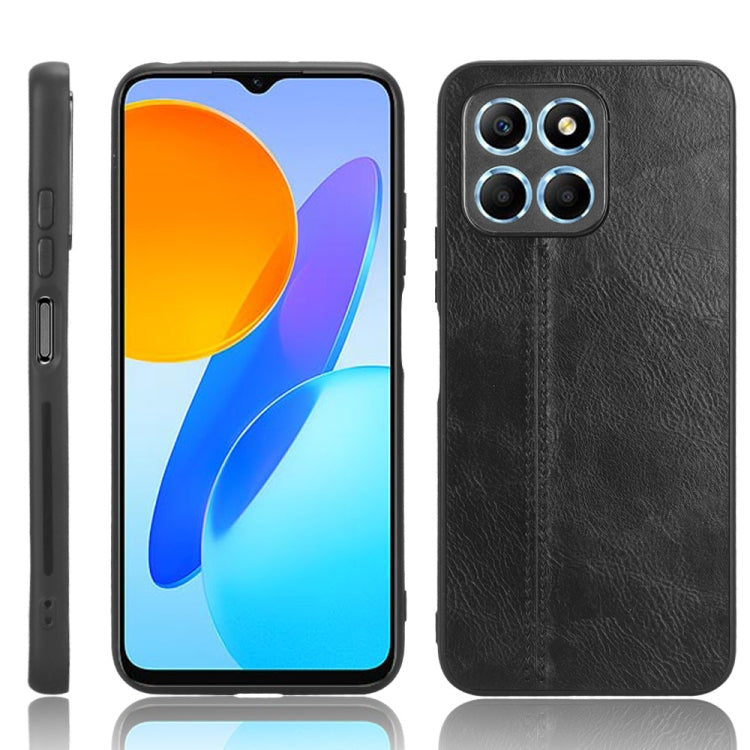 Sewing Cow Pattern Skin PC + PU + TPU Phone Case, For OPPO A17, For Honor X8 5G/X6 5G/Play6C, For Samsung Galaxy A04 4G, For Xiaomi Poco M4 5G, For Xiaomi Poco M5 4G