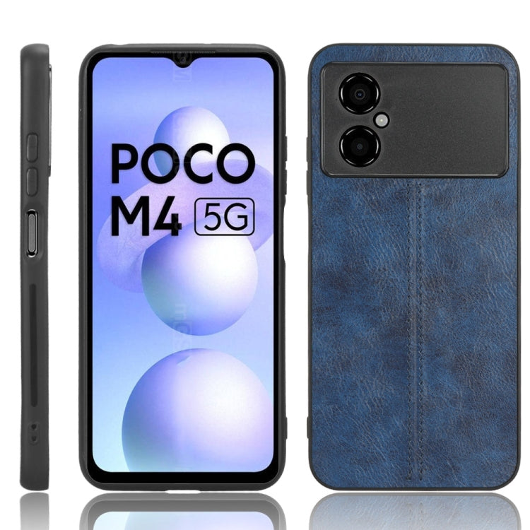 Sewing Cow Pattern Skin PC + PU + TPU Phone Case, For OPPO A17, For Honor X8 5G/X6 5G/Play6C, For Samsung Galaxy A04 4G, For Xiaomi Poco M4 5G, For Xiaomi Poco M5 4G