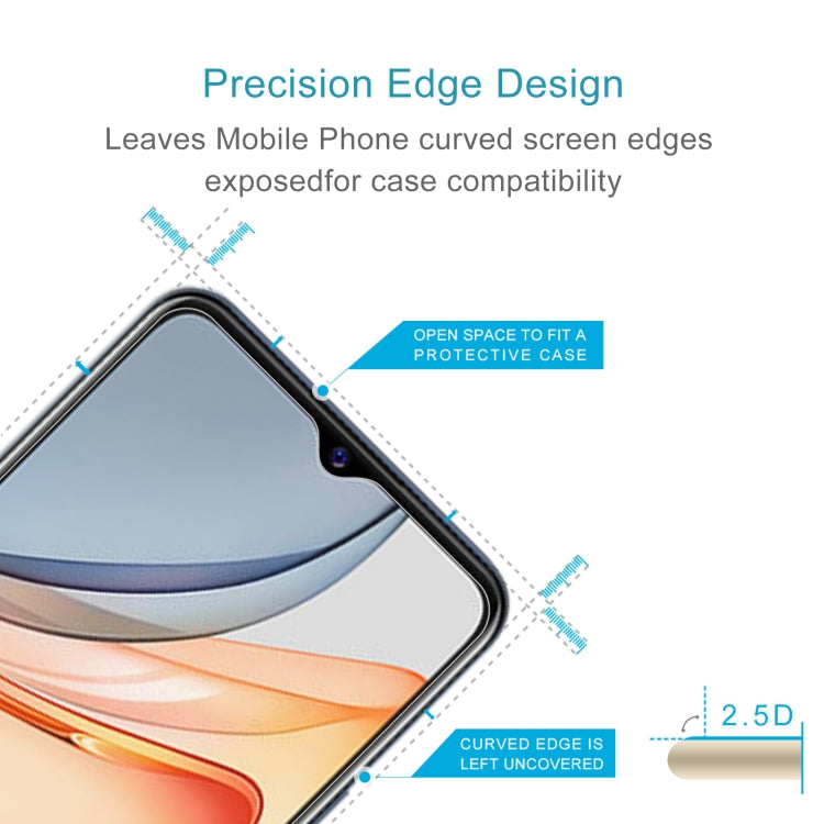 10pcs 0.26mm 9H 2.5D Tempered Glass Film, For vivo Y32s (10 PCS), For UMIDIGI A13 Pro Max 5G (10 PCS), For Samsung Galaxy A22e (10 PCS), For OUKITEL WP19 (10 PCS)