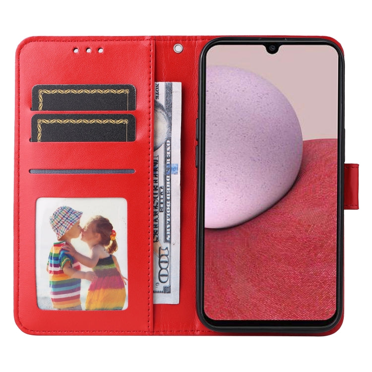 Embossed Sunflower Leather Phone Case