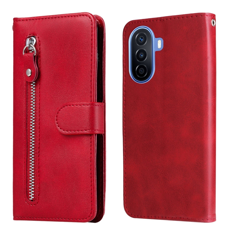 Calf Texture Zipper Leather Phone Case, For Huawei nova Y70 / Y70 Plus/ Enjoy 50, For Huawei nova Y90 / Enjoy 50 Pro, For Honor X8 5G / X6, For Samsung Galaxy A14 5G