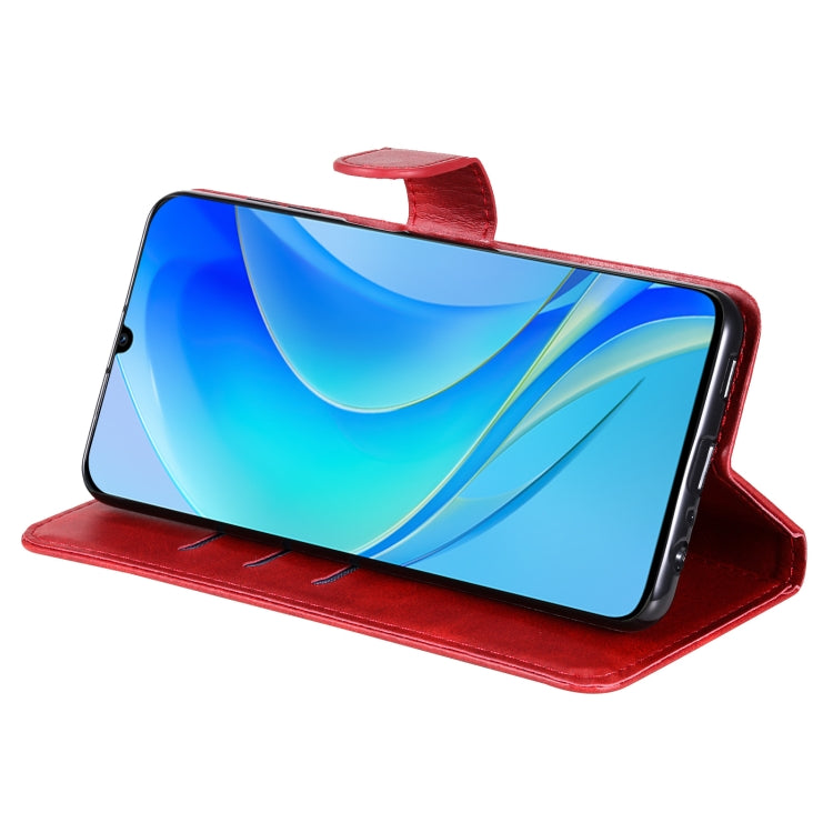 Calf Texture Zipper Leather Phone Case, For Huawei nova Y70 / Y70 Plus/ Enjoy 50, For Huawei nova Y90 / Enjoy 50 Pro, For Honor X8 5G / X6, For Samsung Galaxy A14 5G